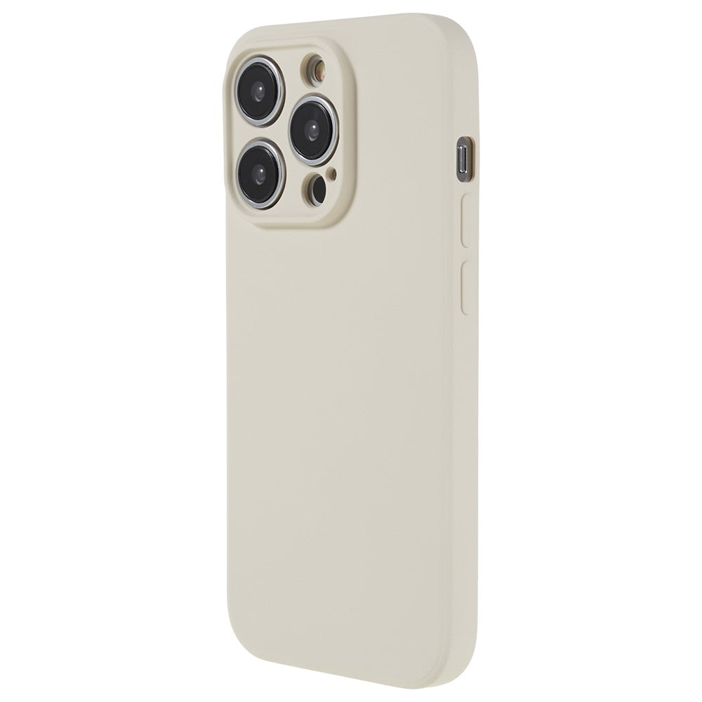 Rubberized Candy Color Shell for iPhone 15 Pro Soft TPU + Fiber Lining Phone Case Phone Cover