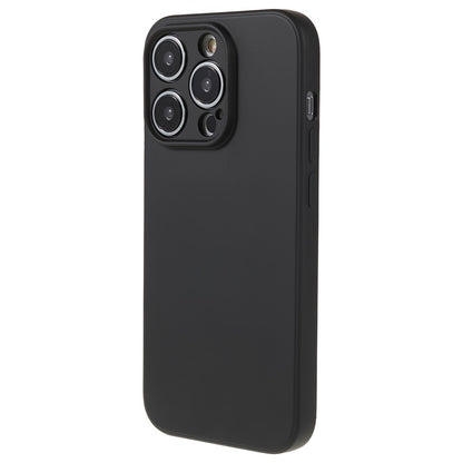 Rubberized Candy Color Shell for iPhone 15 Pro Soft TPU + Fiber Lining Phone Case Phone Cover