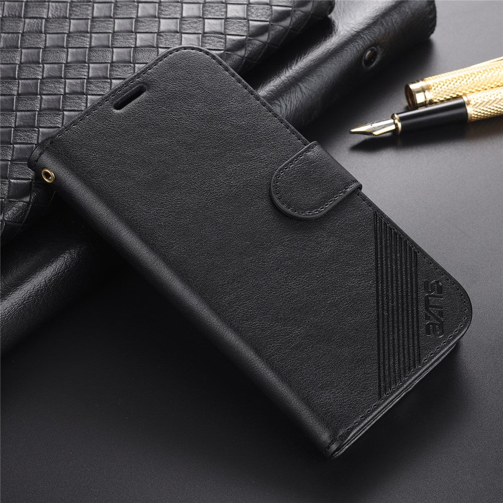 AZNS Phone Wallet Case for iPhone 15 Plus , Stand PU Leather + TPU Phone Cover