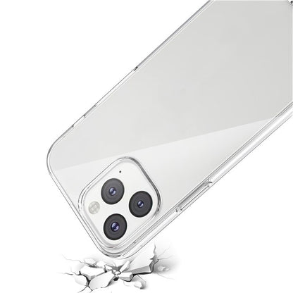 Anti-fingerprint Phone Case for iPhone 15 Pro , Transparent Soft TPU Protective Phone Cover