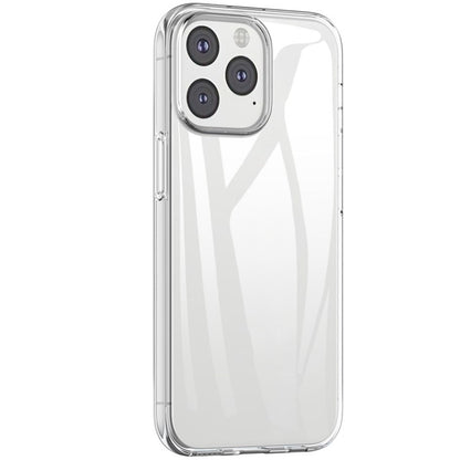Transparent TPU Case for iPhone 15 Pro Max , Fingerprint-free Mobile Phone Cover
