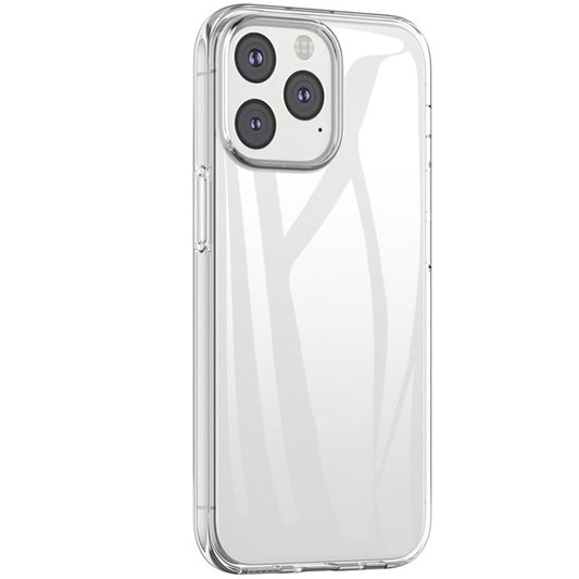 Transparent TPU Case for iPhone 15 Pro Max , Fingerprint-free Mobile Phone Cover