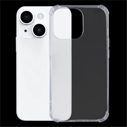 TPU Protective Case for iPhone 15 Transparent Four Corners Drop Resistant Phone Cover
