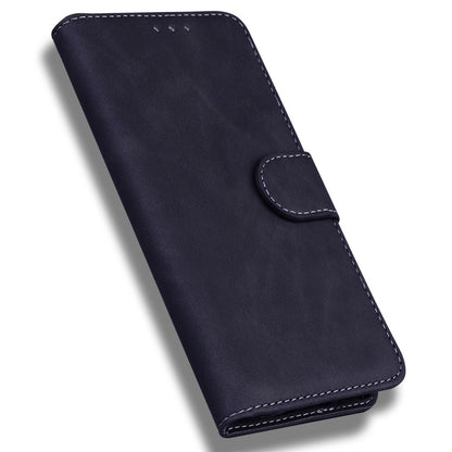 For iPhone 15 Plus Solid Color Mobile Phone Cover Dustproof Phone Case Stand PU Leather Wallet