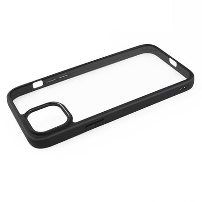 For iPhone 15 Plus Transparent Phone Case PC + TPU Anti-drop Protective Phone Cover