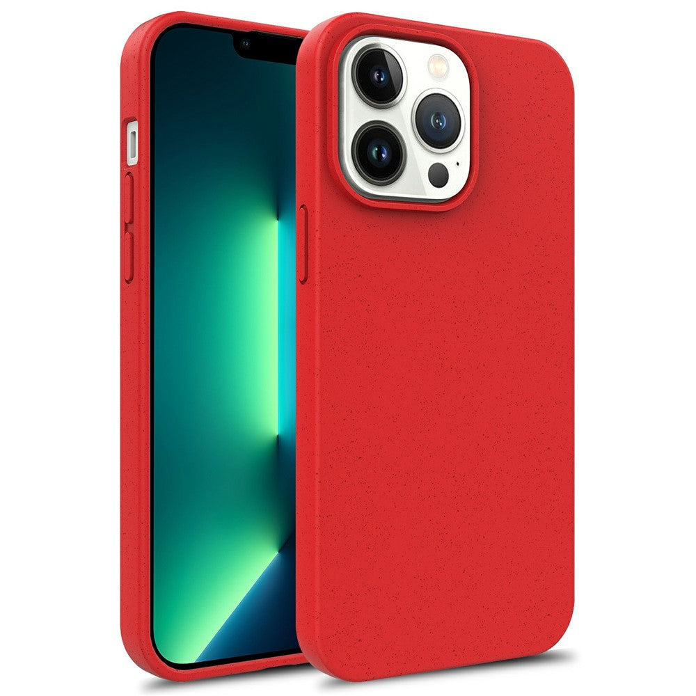 For iPhone 15 Pro Max Starry Sky Series Biodegradable Case Wheat Straw+TPU Matte Phone Cover