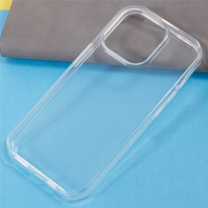 For iPhone 15 Pro Shockproof Clear TPU Smartphone Shell Case Anti-Scratch Phone Back Cover