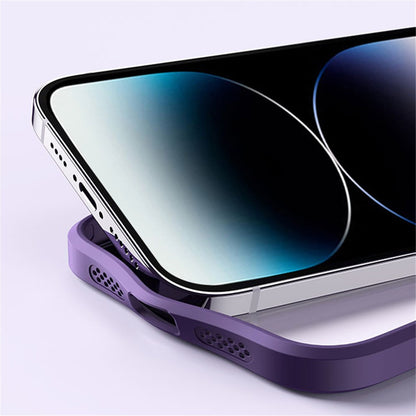 Magnetic Case for iPhone 15 Pro , Matte TPU+Acrylic Ring Kickstand Phone Cover