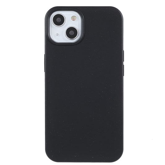 For iPhone 15 Starry Sky Series Matte Biodegradable Case Wheat Straw+TPU Hybrid Phone Cover