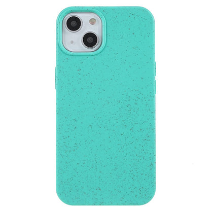 For iPhone 15 Starry Sky Series Matte Biodegradable Case Wheat Straw+TPU Hybrid Phone Cover