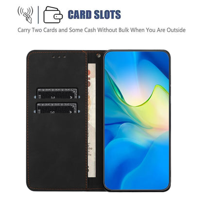 Wallet Case for iPhone 15 Fully Wrapped PU Leather Retro Flower Imprinted Phone Stand Cover