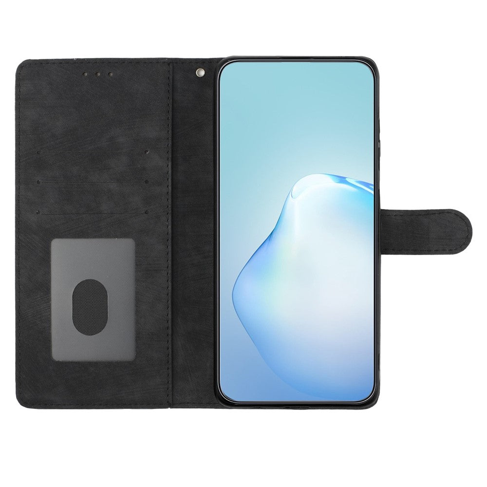 For iPhone 15 Pro Max PU Leather Mobile Phone Case Wallet Stand Skin-touch Phone Cover