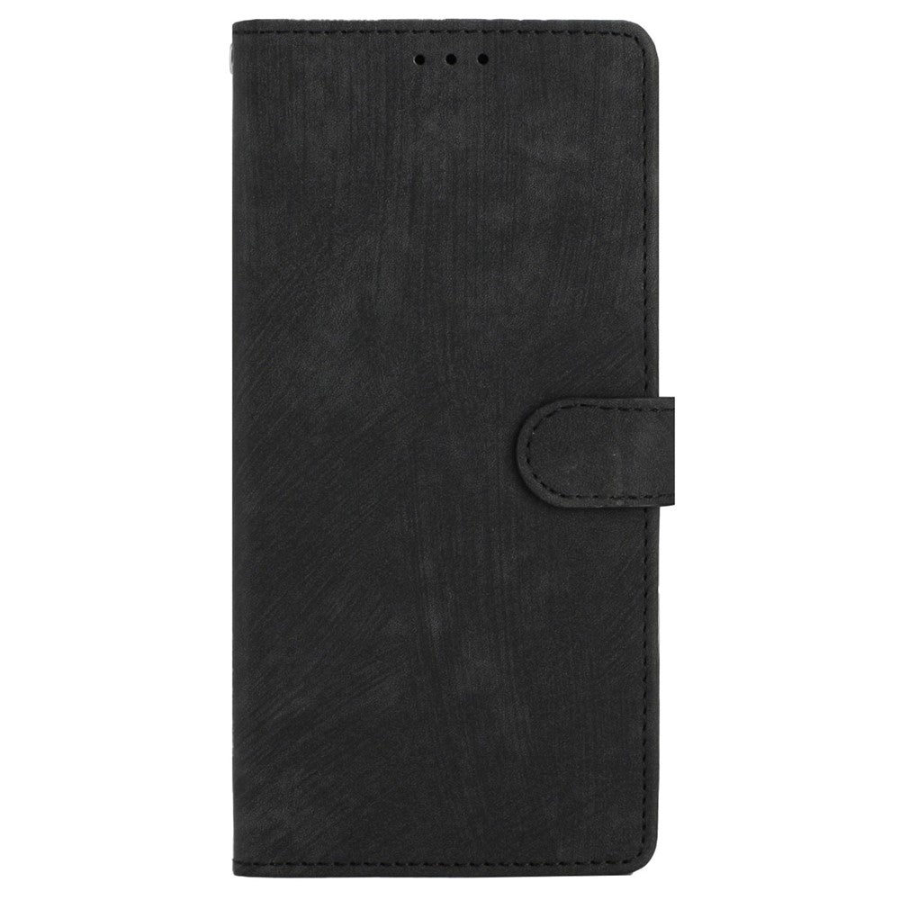 For iPhone 15 Pro Max PU Leather Mobile Phone Case Wallet Stand Skin-touch Phone Cover