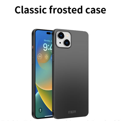 MOFI JK PC Series-1 Shield for iPhone 15 Matte PC Phone Case Dustproof Cell Phone Cover