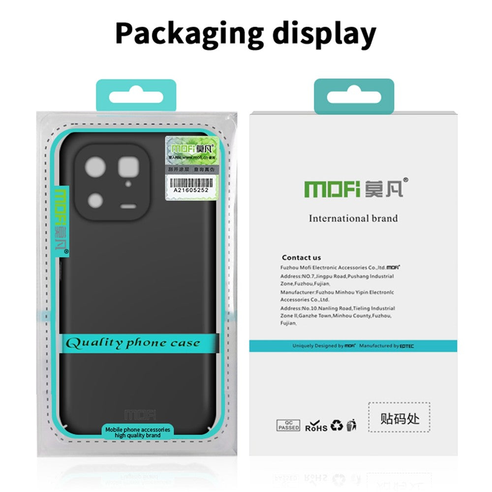 MOFI JK PC Series-1 Shield for iPhone 15 Matte PC Phone Case Dustproof Cell Phone Cover