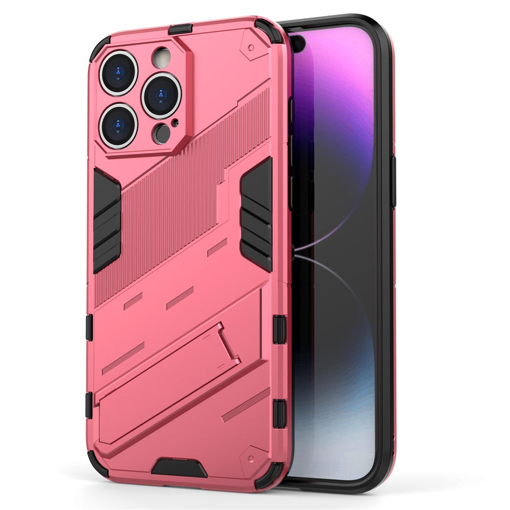 Kickstand Phone Case for iPhone 15 Pro Max , Drop Protection Phone Cover PC+TPU Back Shell