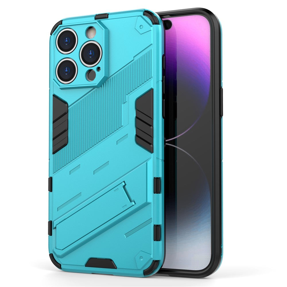 Kickstand Phone Case for iPhone 15 Pro Max , Drop Protection Phone Cover PC+TPU Back Shell