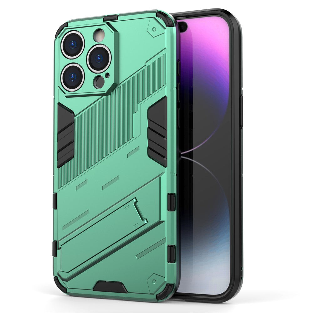 Kickstand Phone Case for iPhone 15 Pro Max , Drop Protection Phone Cover PC+TPU Back Shell