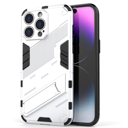 Kickstand Phone Case for iPhone 15 Pro Max , Drop Protection Phone Cover PC+TPU Back Shell