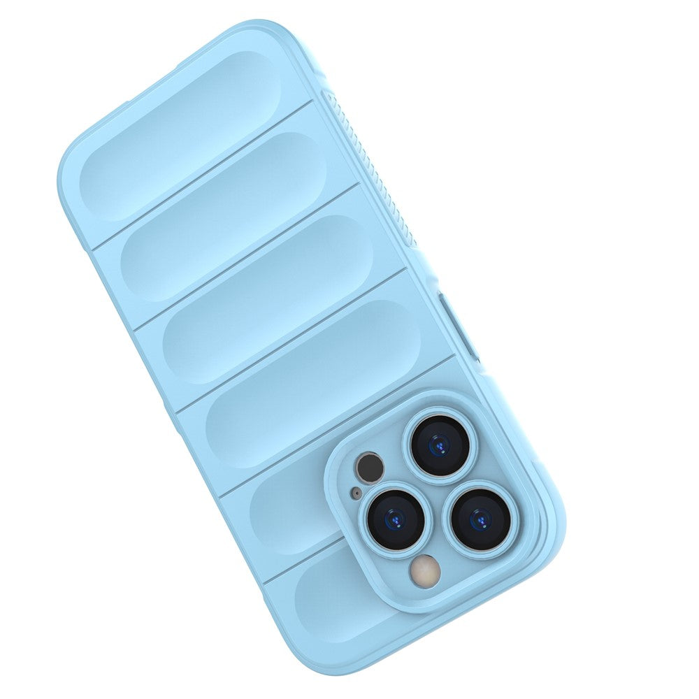 For iPhone 15 Pro Max Anti-Scratch TPU Cell Phone Case Anti-drop Rugged Phone Back Cover