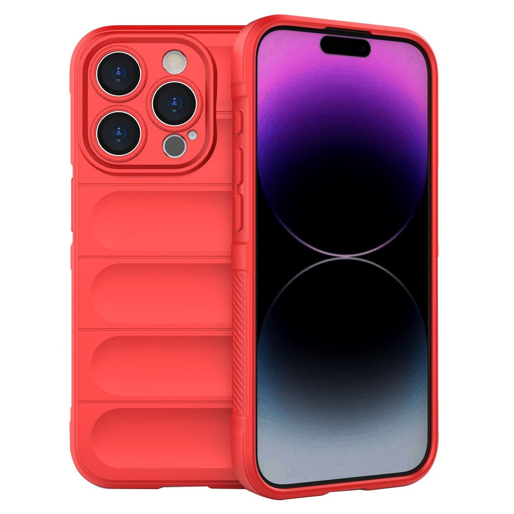For iPhone 15 Pro Max Anti-Scratch TPU Cell Phone Case Anti-drop Rugged Phone Back Cover