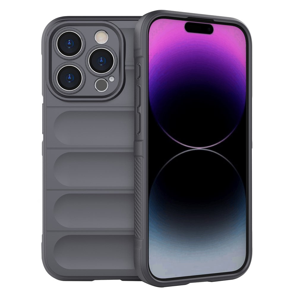 For iPhone 15 Pro Max Anti-Scratch TPU Cell Phone Case Anti-drop Rugged Phone Back Cover