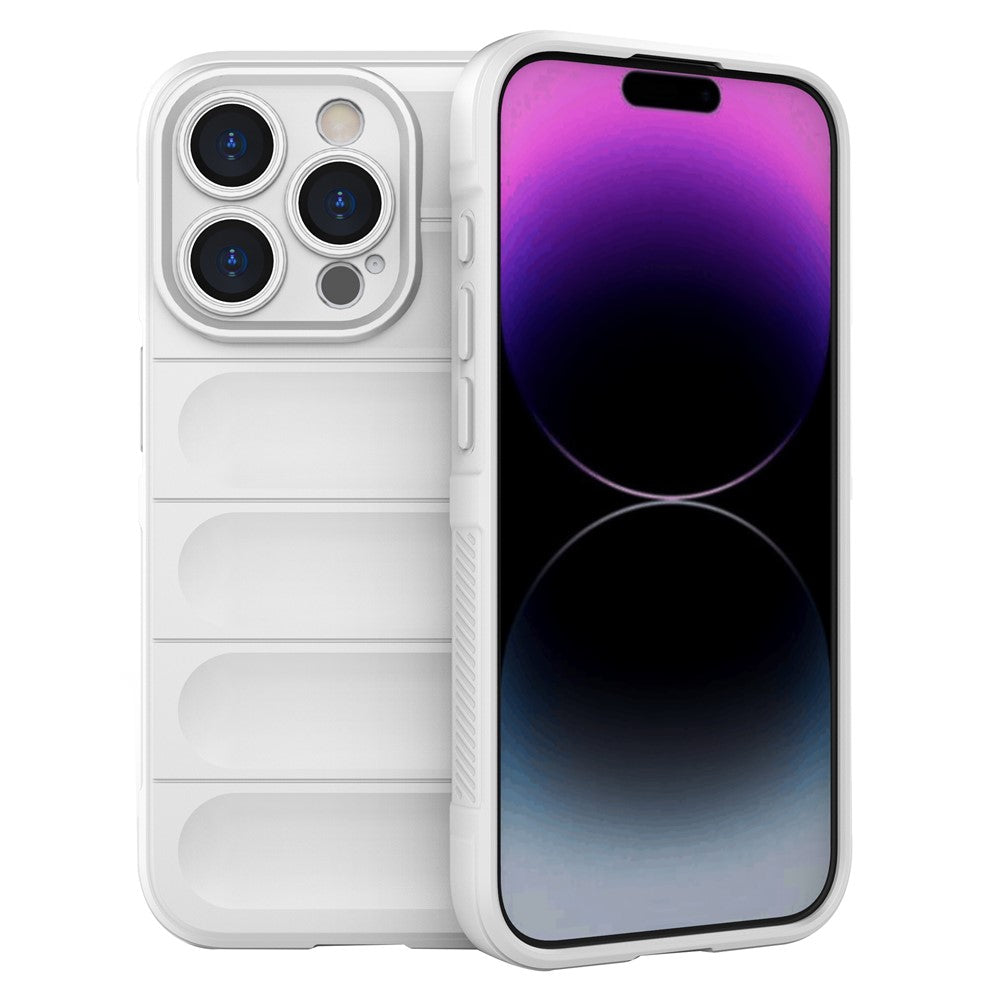 For iPhone 15 Pro Max Anti-Scratch TPU Cell Phone Case Anti-drop Rugged Phone Back Cover