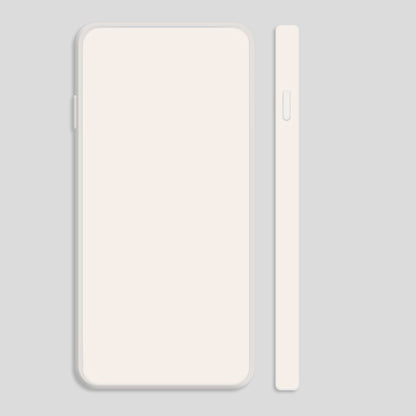 For iPhone 15 Pro Straight Edge Phone Case Fiber Lining Rubberized TPU Back Cover