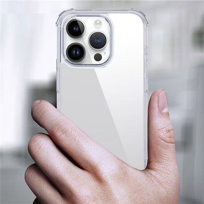 IPAKY Anti-drop Phone Case for iPhone 15 Pro Max , Hard PC Back TPU Frame Clear Phone Cover