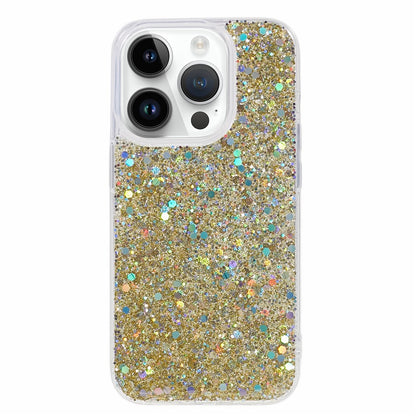 Glitter Case for iPhone 15 Pro Max , Anti-Scratch Soft TPU Phone Cover