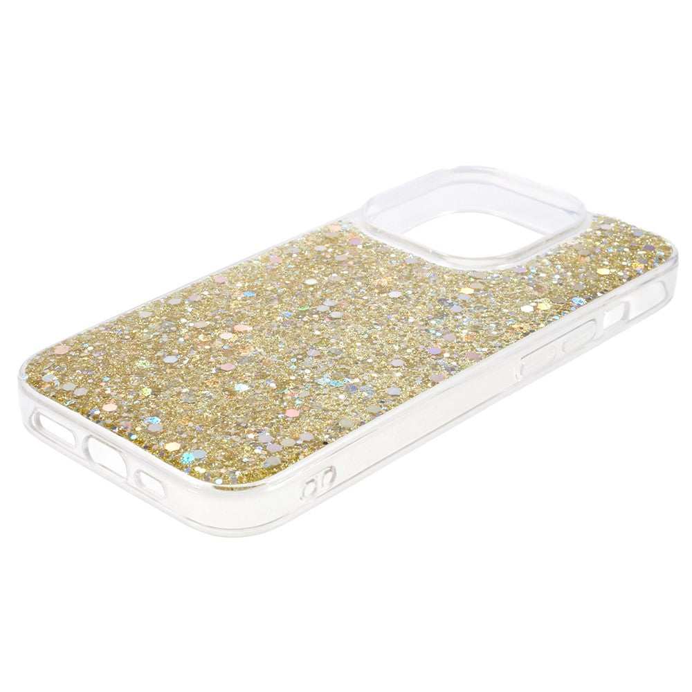Glitter Case for iPhone 15 Pro Max , Anti-Scratch Soft TPU Phone Cover