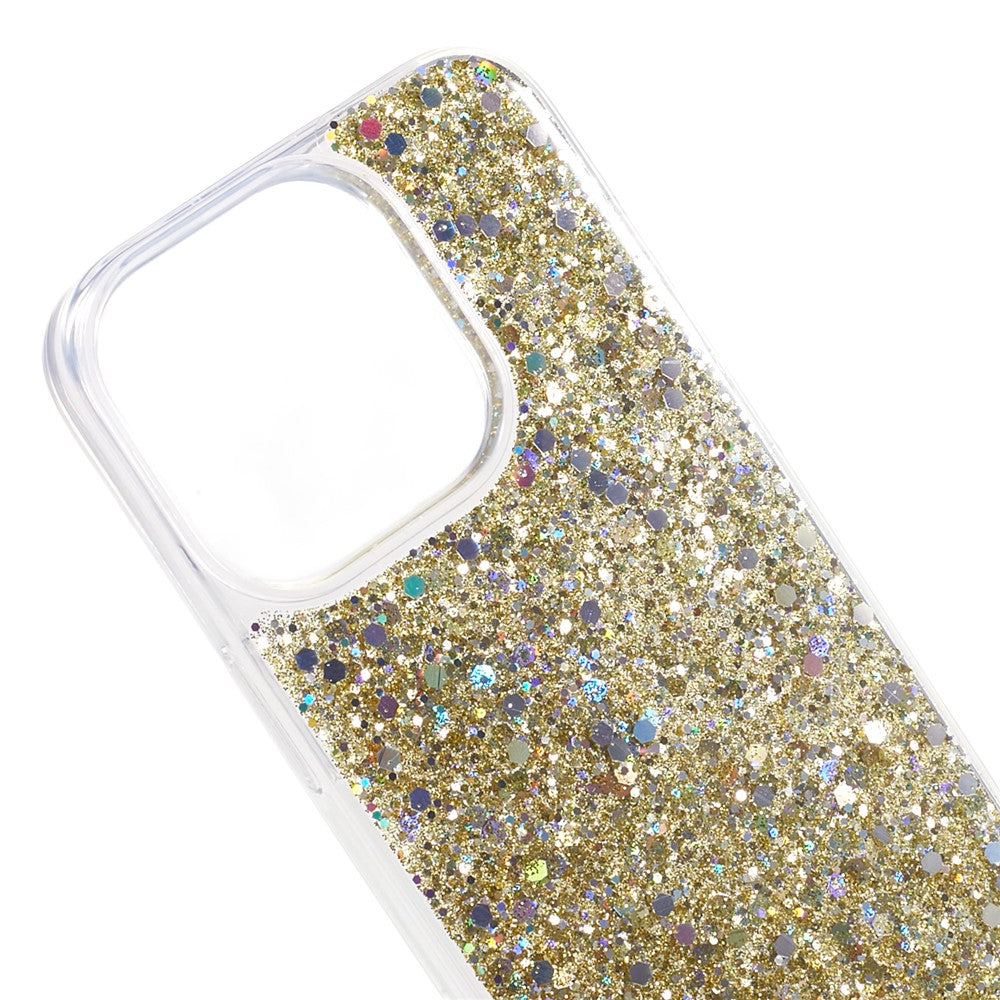 Glitter Case for iPhone 15 Pro Max , Anti-Scratch Soft TPU Phone Cover