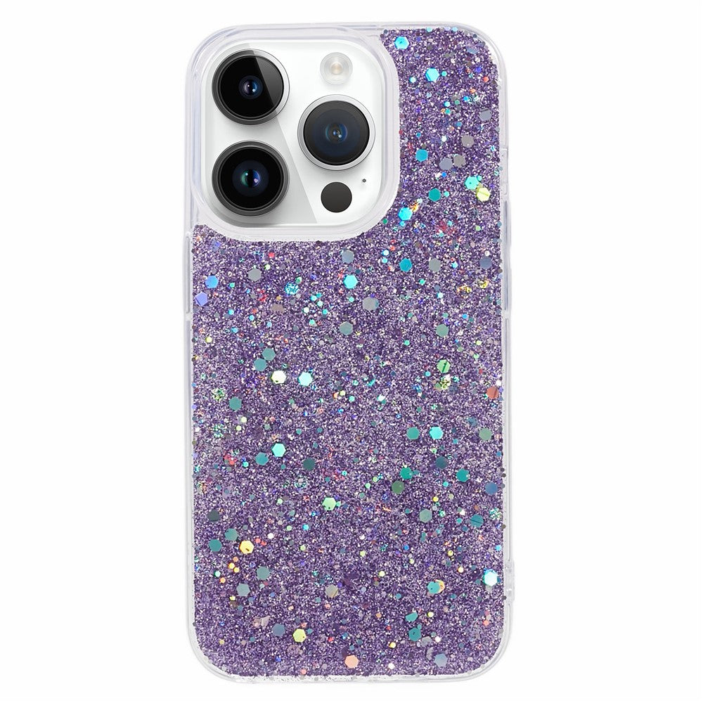Glitter Case for iPhone 15 Pro Max , Anti-Scratch Soft TPU Phone Cover