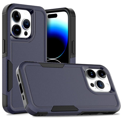 For iPhone 15 Pro Anti-scratch Phone Case PC+TPU Shockproof Back Cover