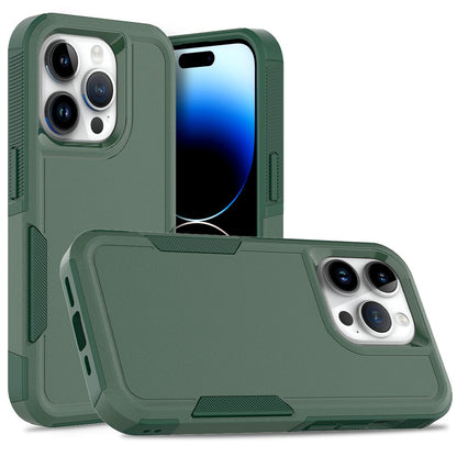For iPhone 15 Pro Anti-scratch Phone Case PC+TPU Shockproof Back Cover