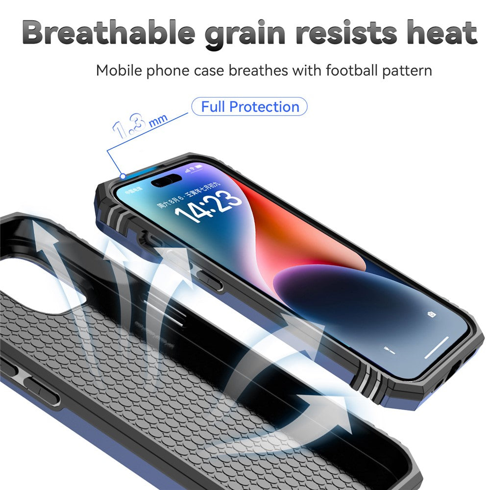 For iPhone 15 Pro Max Slide Camera Protector Phone Case Metal Ring Kickstand Anti-scratch PC + TPU Cover