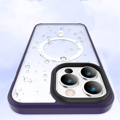 X-LEVEL Crystal Clear Series Slim Phone Case for iPhone 15 Pro Max Anti-Drop TPU+PC Phone Case Compatible with MagSafe