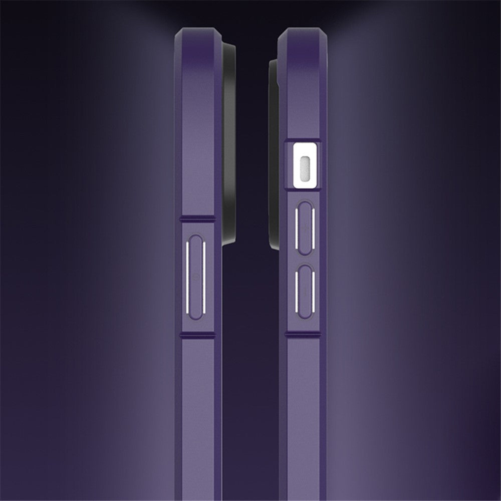 X-LEVEL Crystal Clear Series Slim Phone Case for iPhone 15 Pro Max Anti-Drop TPU+PC Phone Case Compatible with MagSafe
