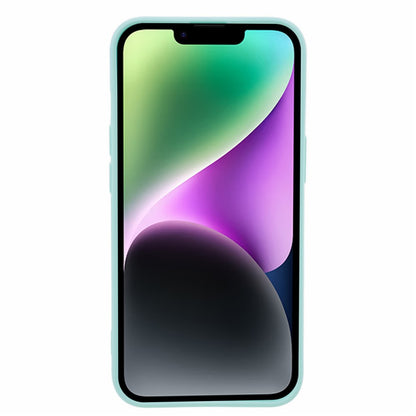 For iPhone 15 Straight Edge Phone Case Soft TPU Lens Precise Cutout Anti-scratch Cover