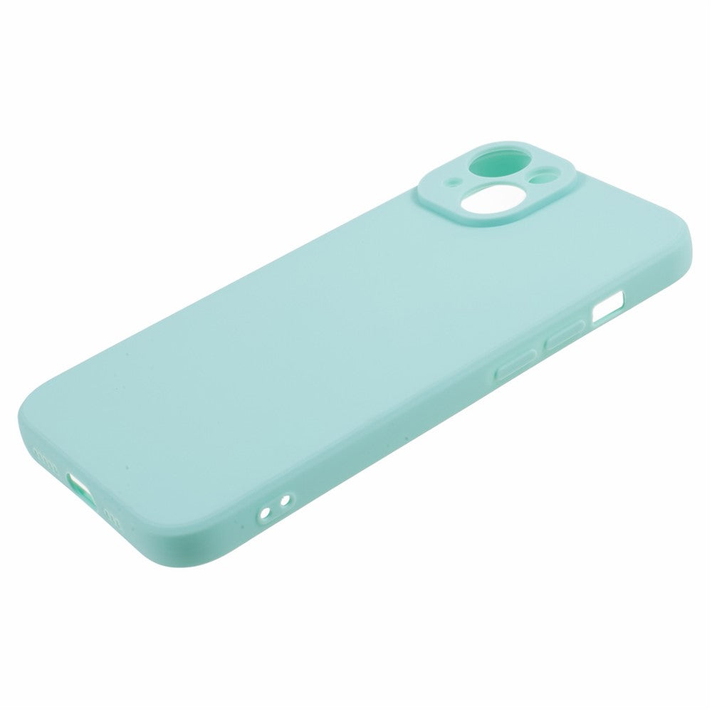 For iPhone 15 Straight Edge Phone Case Soft TPU Lens Precise Cutout Anti-scratch Cover