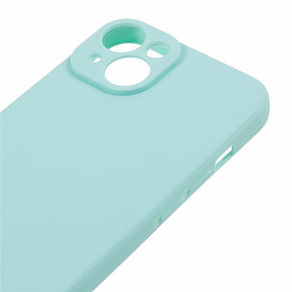 For iPhone 15 Straight Edge Phone Case Soft TPU Lens Precise Cutout Anti-scratch Cover