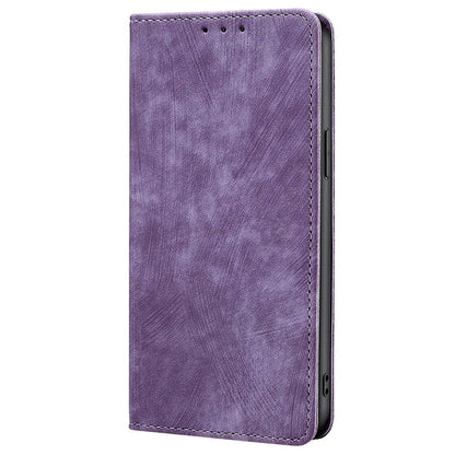 For iPhone 15 Plus RFID Blocking Leather Wallet Phone Case Magnetic Anti-drop Stand Cover
