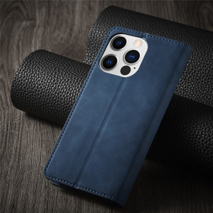 FORWENW Fantasy Series for iPhone 15 Pro Max Skin-touch PU Leather Magnetic Phone Case Phone Cover Wallet
