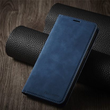 FORWENW Fantasy Series for iPhone 15 Pro Max Skin-touch PU Leather Magnetic Phone Case Phone Cover Wallet