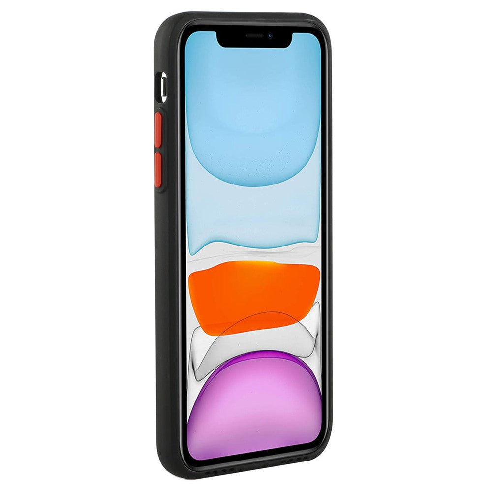 For iPhone 15 Pro Max Anti-scratch TPU Phone Case Drop-proof Card Holder Cover