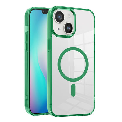 Phone Case Compatible with MagSafe for iPhone 15 , PC + TPU Transparent Phone Cover