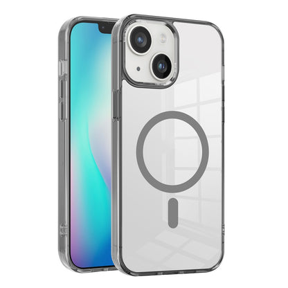 Phone Case Compatible with MagSafe for iPhone 15 , PC + TPU Transparent Phone Cover
