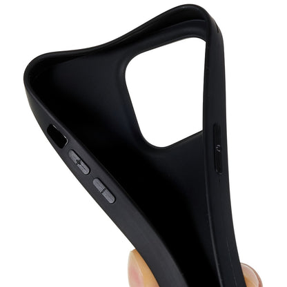 For iPhone 15 Pro TPU Back Shell Drop Protection Matte Protective Cover Phone Case