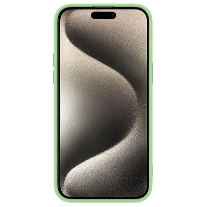 NILLKIN For iPhone 15 Pro PC + Silicone Phone Case Slide Camera Lid Anti-Drop Cover Compatible with MagSafe