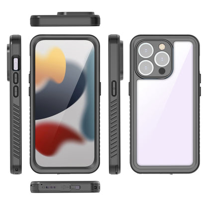 REDPEPPER FS Series for iPhone 15 Pro Max IP68 Waterproof Cellphone Case Clear Back Panel Underwater Diving Cover